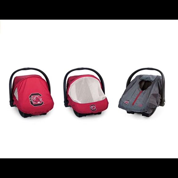 NCAA University Of South Carolina Gamecocks “Baby Shower Gift Set” 4 Piece Set - Picture 11 of 12